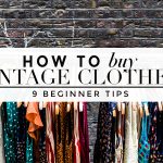 How to shop for vintage fashion